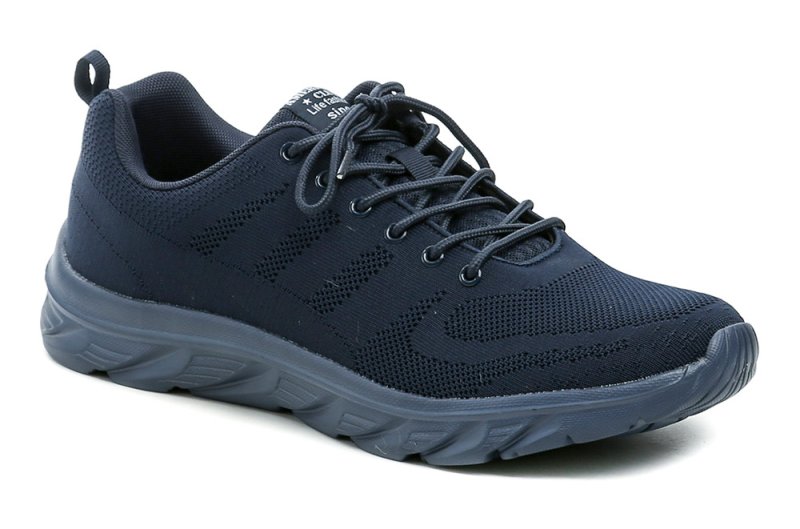 American Club WT286 modré pánské nadměrné tenisky | ARNO.cz - obuv s tradicí