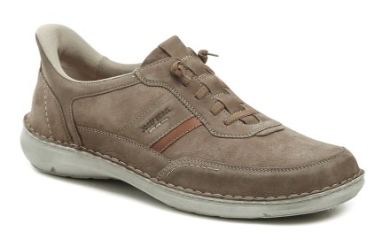 Pánská celoroční vycházková obuv typu polobotky se Slip-In nazouváním bez použití lžíce a rukou. Obuv Josef Seibel je vyrobená z přírodní kůže.