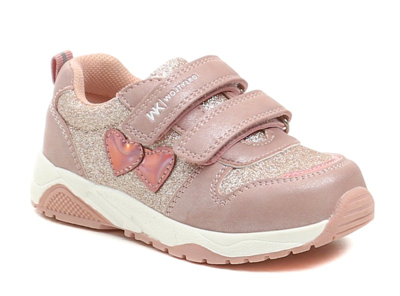 Wojtylko 1A26389 růžové dívčí polobotky | ARNO.cz - obuv s tradicí