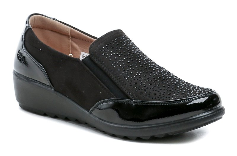 Wojtylko 7B26318 černé dámské polobotky | ARNO.cz - obuv s tradicí