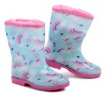 Wojtylko 3G5060Na Unicorn tyrkysové dětské gumáky | ARNO.cz - obuv s tradicí