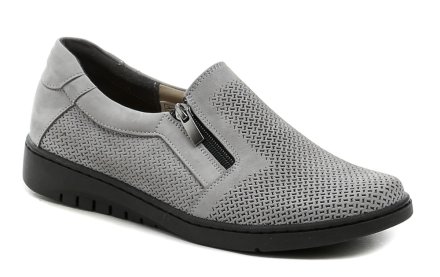 Dámská celoroční vycházková obuv se zapínáním na zip, vyrobená z kvalitní pravé přírodní kůže.