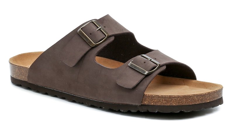 COSMOS Comfort 8110-704 hnědé pánské nadměrné nazouváky | ARNO.cz - obuv s tradicí