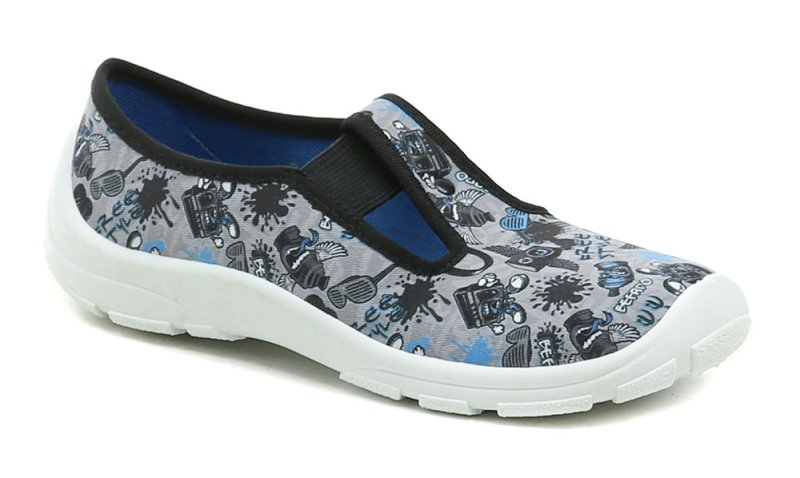 Befado 975Y197 šedo modrá dětská obuv | ARNO.cz - obuv s tradicí