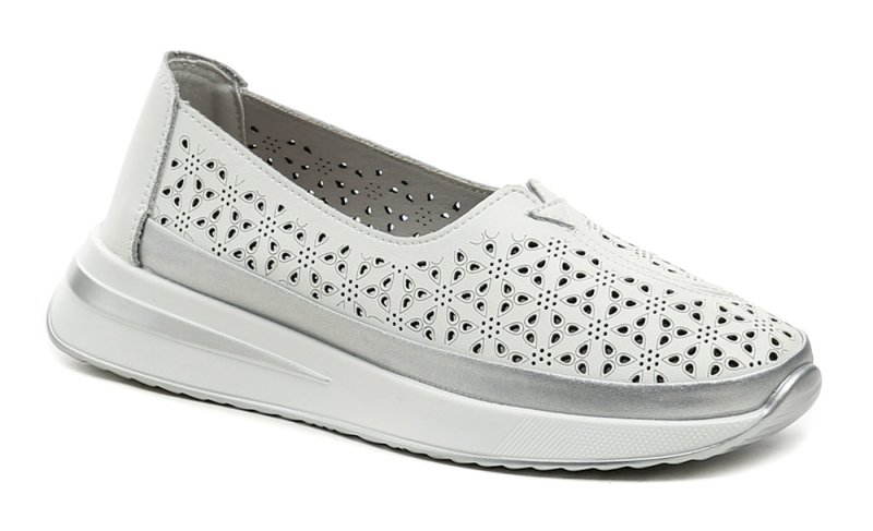 T.Sokolski W26-653 bílé dámské mokasíny | ARNO.cz - obuv s tradicí