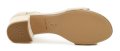 Tamaris 1-28201-42 béžové dámské sandály na podpatku | ARNO.cz - obuv s tradicí