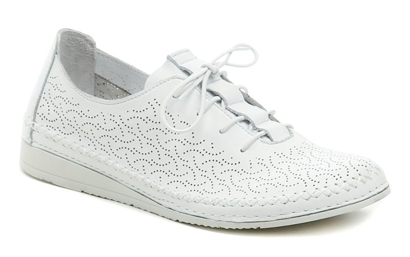 Wild 017911854-B2 bílé dámské polobotky | ARNO.cz - obuv s tradicí