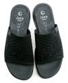 Jana 8-27264-46 černé dámské nazouváky | ARNO.cz - obuv s tradicí