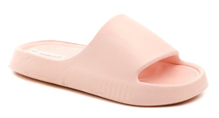 Dámská letní rekreační nazouvací plážová obuv, vyrobená ze syntetického materiálu.