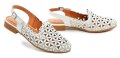 Klop 182759 bílá letní dámská obuv | ARNO.cz - obuv s tradicí