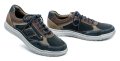 Josef Seibel 32506 Baxter 06 navy hnědé pánské nadměrné polobotky | ARNO.cz - obuv s tradicí