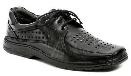 Pánská letní vycházková obuv na šněrování, vyrobená z pravé přírodní kůže. Objevte dokonalý komfort a kvalitní zpracování obuvi Koma. 