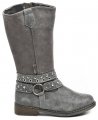 Peddy PT-533-32-19 šedé dívčí kozačky | ARNO.cz - obuv s tradicí