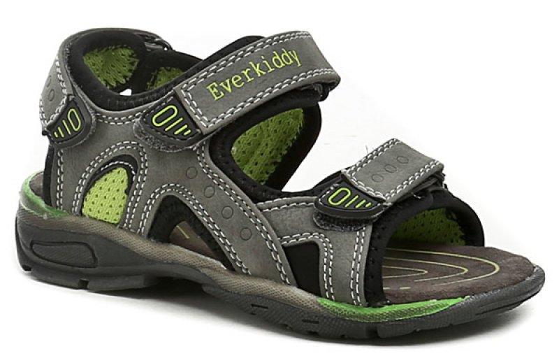 Everkiddy 27698 šedé dětské sandály | ARNO.cz - obuv s tradicí