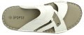 Sportif S3308-3 bílé pánské nazouváky | ARNO.cz - obuv s tradicí