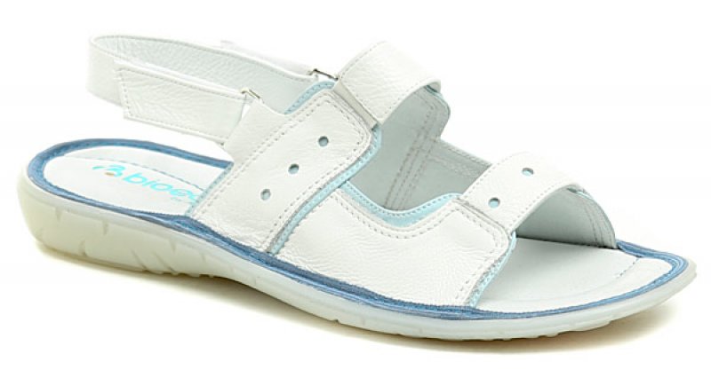 Bioeco AK037 bílé dámské sandály | ARNO.cz - obuv s tradicí