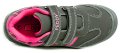 Peddy PU-525-30-09 šedo růžové dívčí polobotky | ARNO.cz - obuv s tradicí