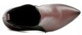 Hilby 1057 vínová dámská kotníčková obuv | ARNO.cz - obuv s tradicí