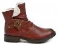 Eveline 86A012 červené dámské zimní boty | ARNO.cz - obuv s tradicí