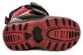 Peddy PT-631-25-15 černo červené dětské zimní boty | ARNO.cz - obuv s tradicí