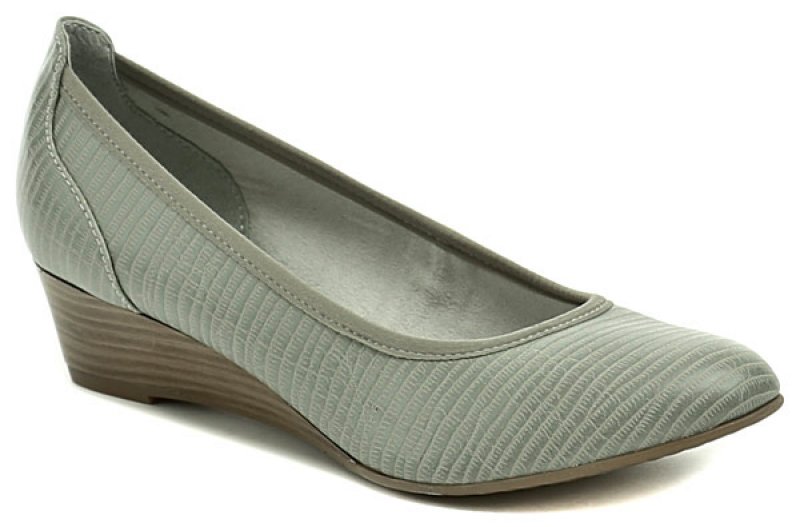 Tamaris 1-22304-26 šedé dámské lodičky | ARNO.cz - obuv s tradicí