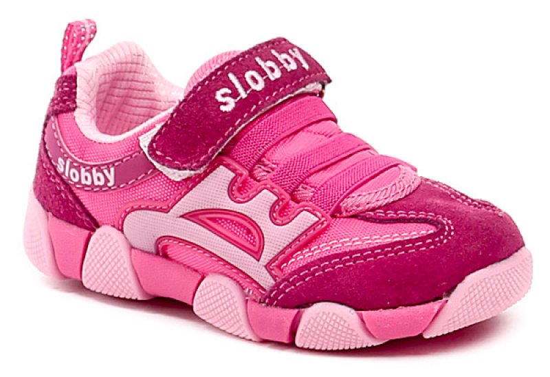 Slobby 47-0035-U6 růžové dětské tenisky | ARNO.cz - obuv s tradicí