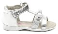 Sprox 142551 stříbrné dívčí sandálky | ARNO.cz - obuv s tradicí