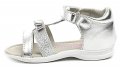 Sprox 142551 stříbrné dívčí sandálky | ARNO.cz - obuv s tradicí