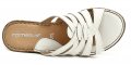 Cornelius 4552 bílé dámské nazouváky | ARNO.cz - obuv s tradicí