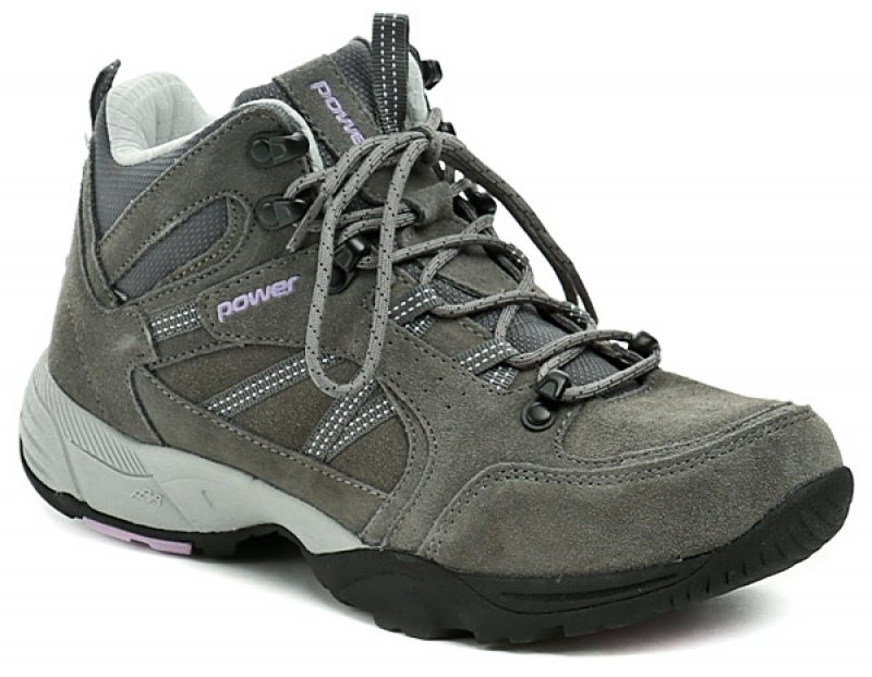 Power 635L šedá dámská trekingová obuv | ARNO.cz - obuv s tradicí