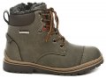 Peddy PX-536-38-06 khaki dětské zimní boty | ARNO.cz - obuv s tradicí