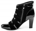 Deska 30220 černé dámské kotníčkové boty | ARNO.cz - obuv s tradicí
