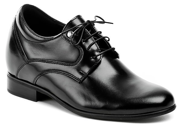 Conhpol C5162 černé pánské boty se skrytým podpatkem EUR 38