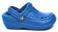 Coqui 9711 modré dětské nazouváky s kožíškem | ARNO.cz - obuv s tradicí