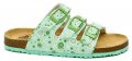 Bio Walker 703701 zelené dětské pantofle | ARNO.cz - obuv s tradicí