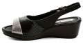Piccadilly 540192 černé dámské sandály | ARNO.cz - obuv s tradicí