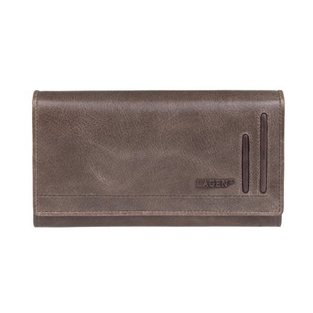 Dámská peněženka vyrobená z pravé přírodní kůže. Rozměry peněženky: 18 cm x 10 cm. Kolekce Lagen Exclusive Class s kapsami na SD karty.