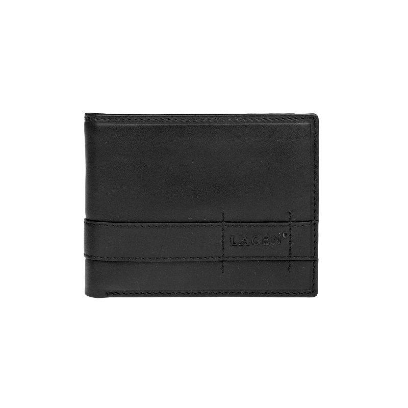 Lagen 11224 černá pánská kožená peněženka | ARNO.cz - obuv s tradicí