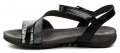 Tamaris 1-28604-20 černé dámské letní sandály | ARNO.cz - obuv s tradicí
