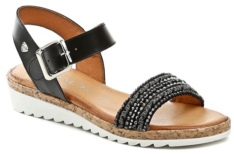 Black 282218 černé dámské letní sandály | ARNO.cz - obuv s tradicí