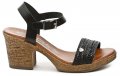 Black 283832 černé dámské letní sandály | ARNO.cz - obuv s tradicí