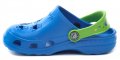 Coqui 8701 modro zelené dětské nazouváky crocsy | ARNO.cz - obuv s tradicí