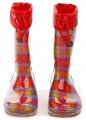 Slobby 46-0702-T1 barevné dívčí holínky | ARNO.cz - obuv s tradicí