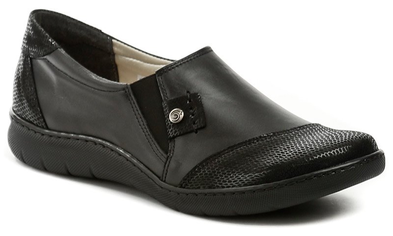 Mintaka 811190 černé dámské polobotky | ARNO.cz - obuv s tradicí