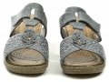 Supremo 482780500 šedé nazouváky na klínu | ARNO.cz - obuv s tradicí