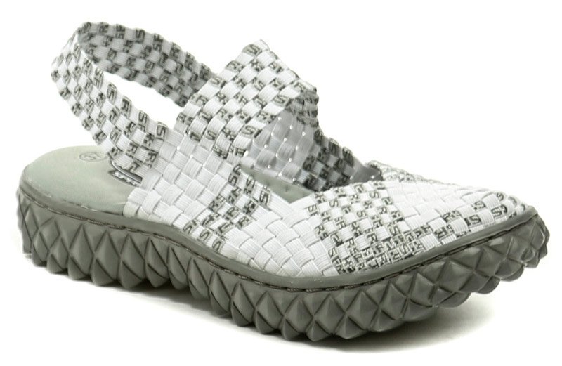 Rock Spring OVER SANDAL bílá RS dámská gumičková obuv | ARNO.cz - obuv s tradicí