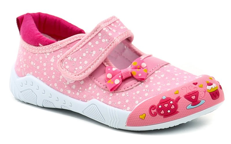 Slobby 43-0033-S1 růžová letní dívčí obuv | ARNO.cz - obuv s tradicí