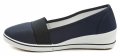 Scandi 53-0246-S1 navy dámské baleríny na klínku | ARNO.cz - obuv s tradicí