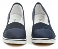Scandi 53-0246-S1 navy dámské baleríny na klínku | ARNO.cz - obuv s tradicí