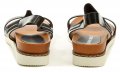Claudia Ghizzani 2-030402 černé dámské sandály | ARNO.cz - obuv s tradicí